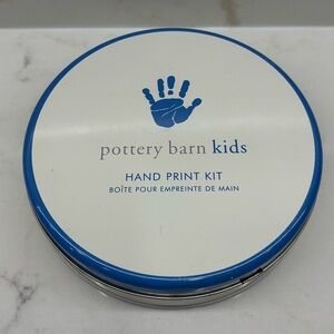 Pottery Barn Kids Hand Print Kit in Round Tim